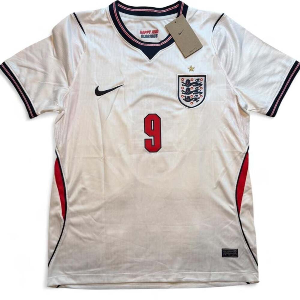 Nike England Harry Kane 9 2026 World Cup Soccer Jersey White Small NWT